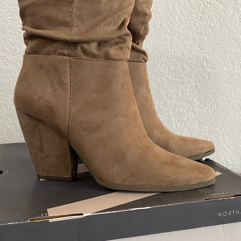 Worthington Women's Brown Heeled Boots